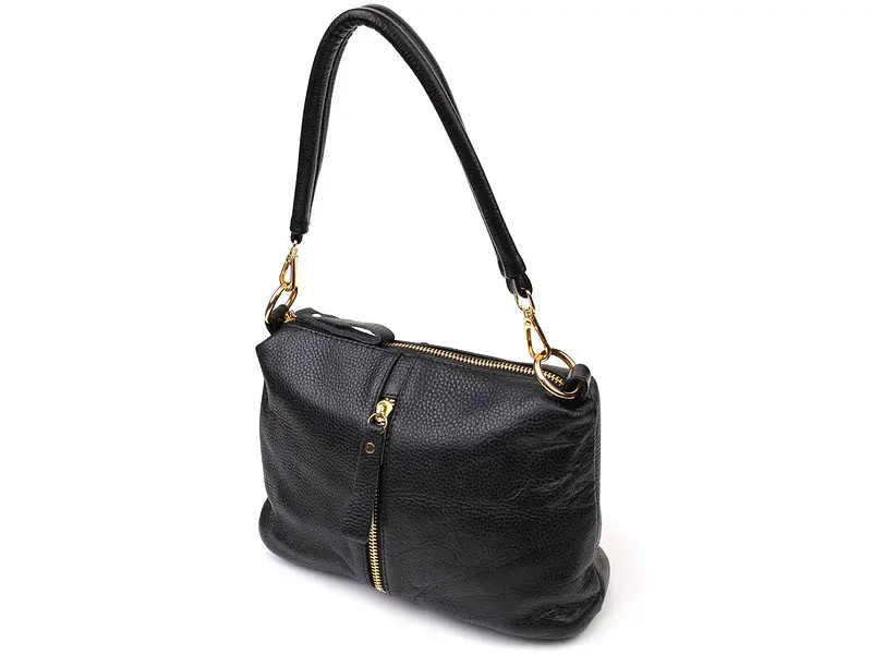 Жіноча шкіряна сумка Vintage 24х15х9,5 см sum0022735 - фото 10