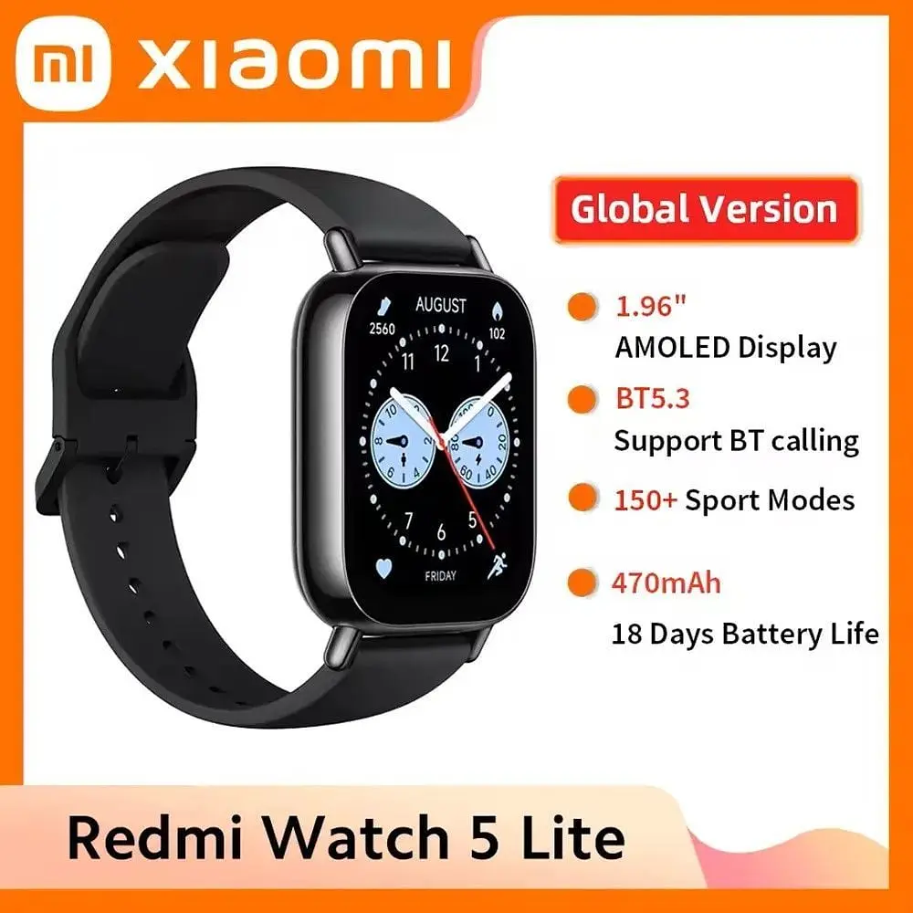 Смарт-часы Redmi Watch 5 Lite Black (BHR8789GL) - фото 6