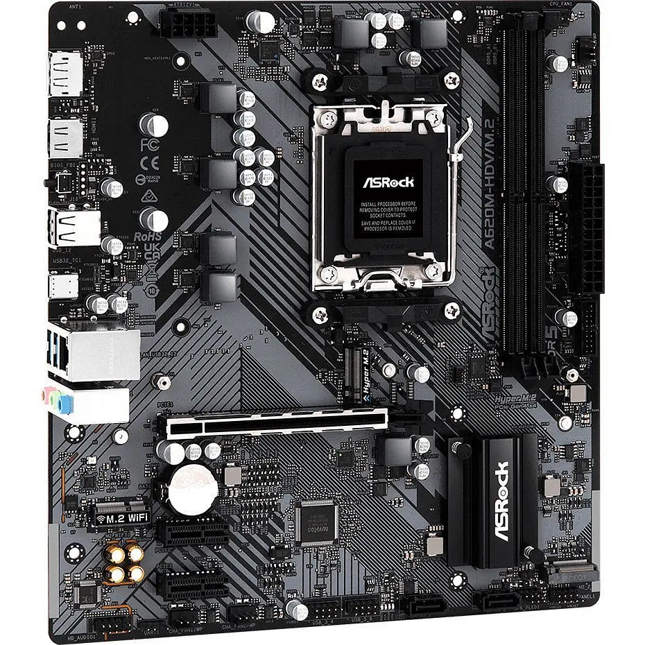 Материнська плата ASRock A620M-HDV/M.2 [147018] - фото 5