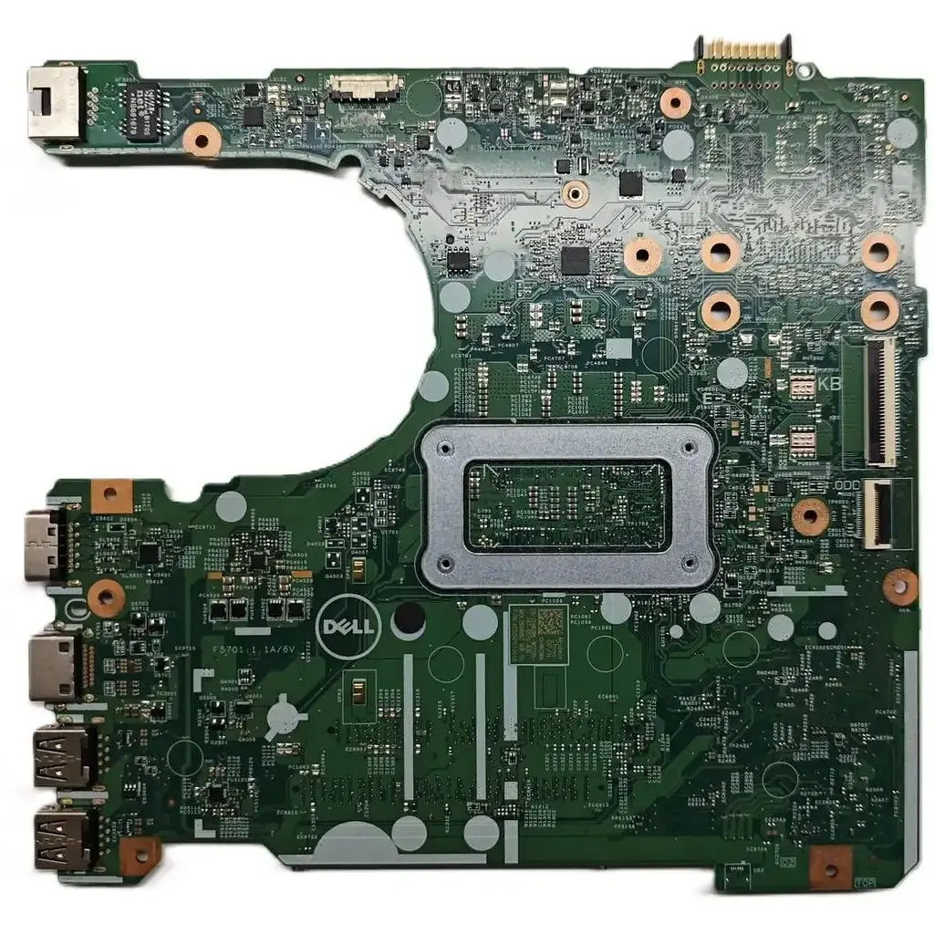 Материнская плата для ноутбука Dell Vostro 15 3567 3568 i3-6006U DDR4 UMA (91N85, 15341-1) Б/У - фото 2