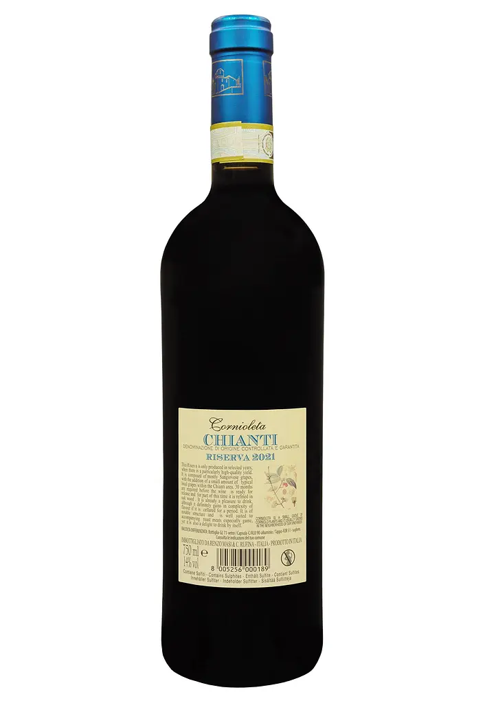 Вино Chianti Cornioleta DOCG Riserva 2021 червоне сухе 0.75 л - фото 2