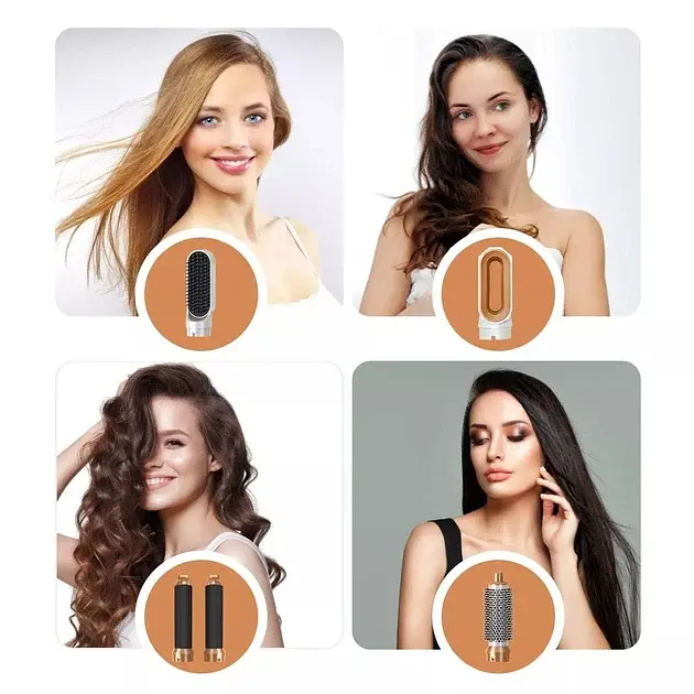 Багатофункціональний стайлер Motif Hair Wrap 5 в 1 з 3 режимами нагрівання - фото 3