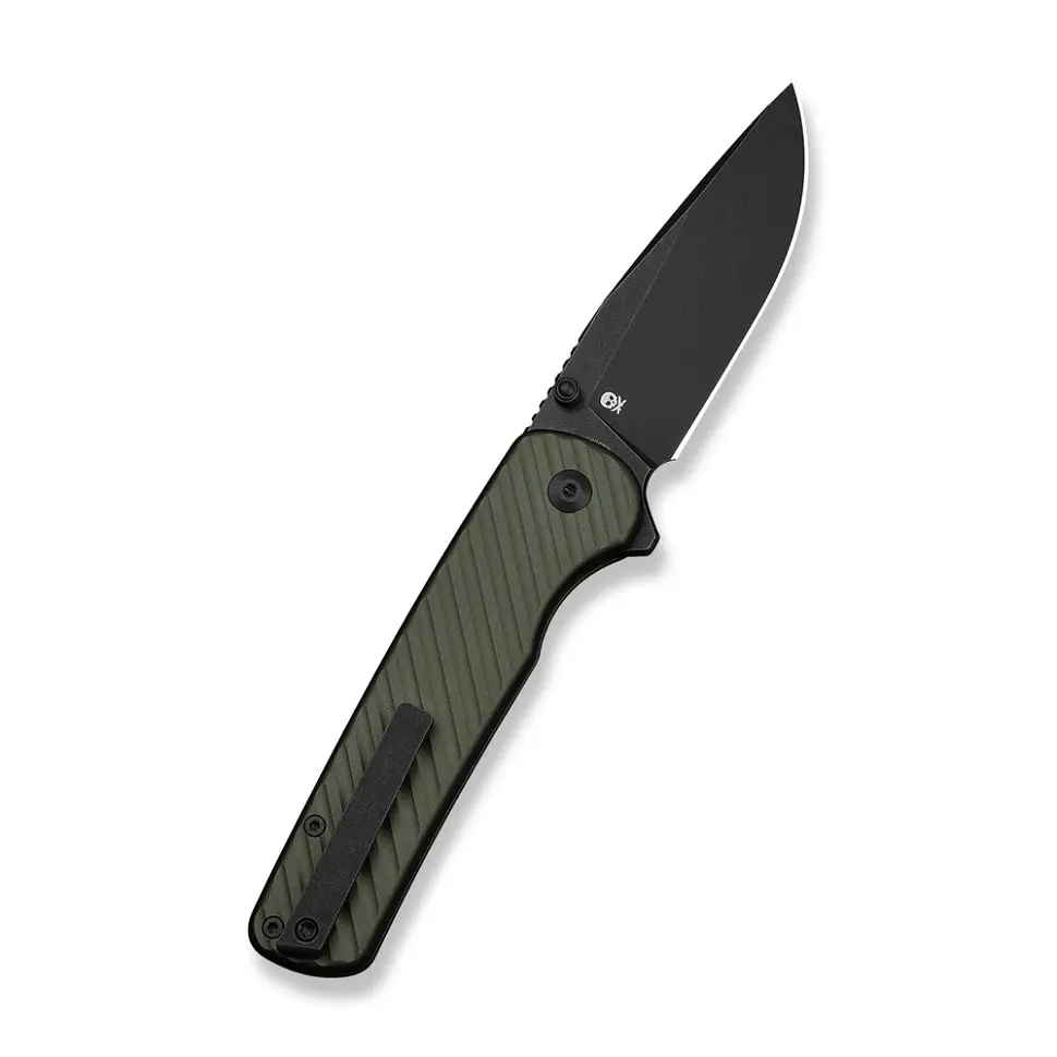 Ніж складаний туристичний Civivi Iron Tide (8.2 см) 14C28N / Aluminum зелений - фото 2