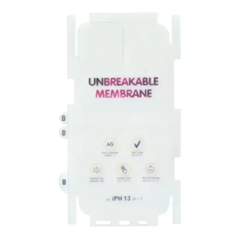 Захисна плівка DK для Apple iPhone 13 | AG Matte Unbreakable Membrane HydroGel 360° (clear) - фото 3