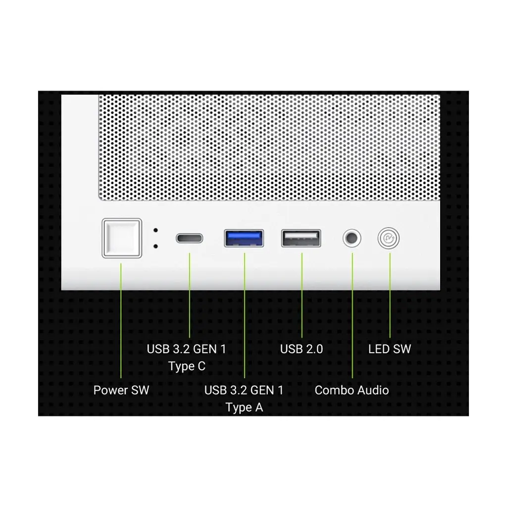 Корпус для ПК Gamemax AERIS 330 GW - фото 10