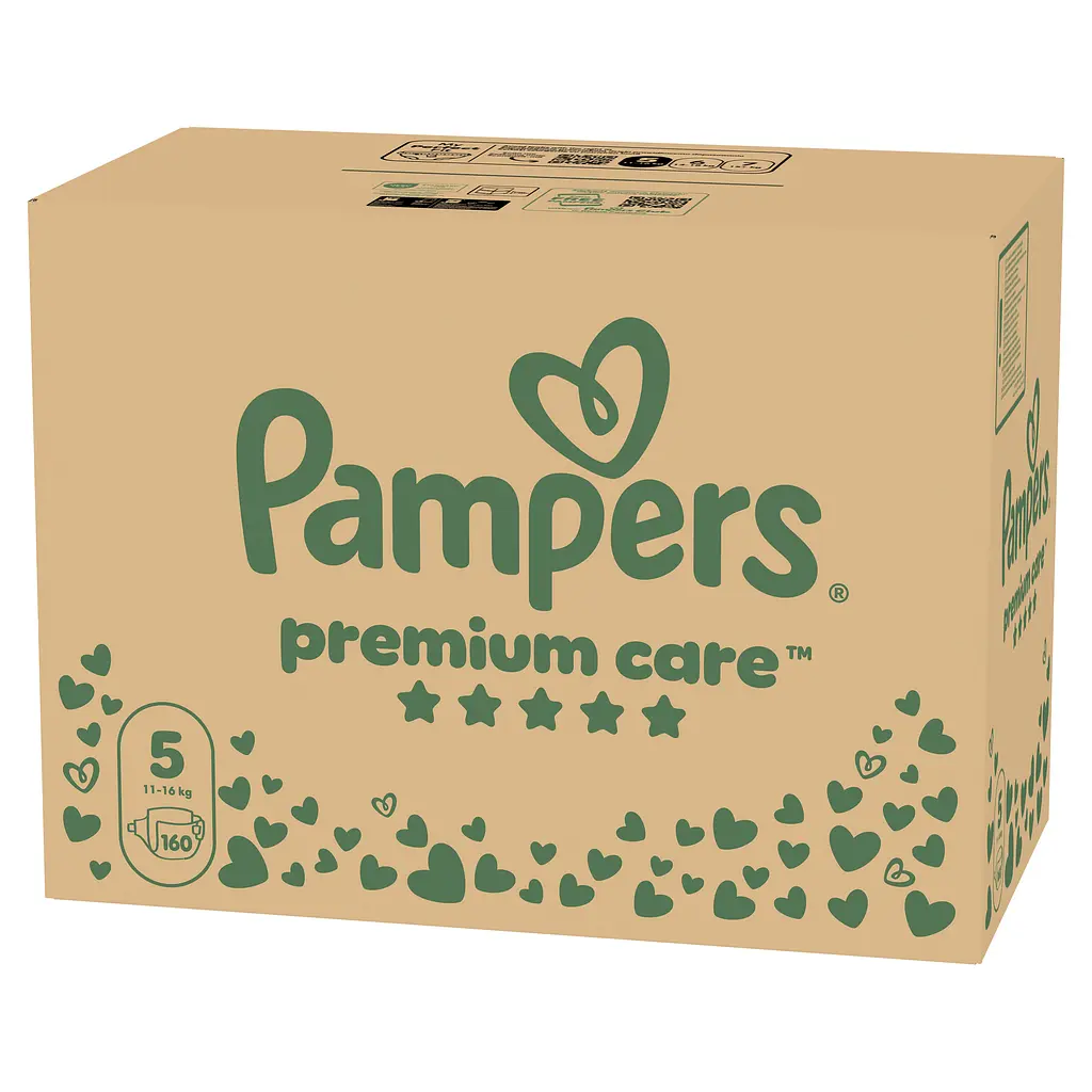 Набір підгузки Pampers Premium Care Розмір 5 (11-16 кг) 160 шт.  - фото 2