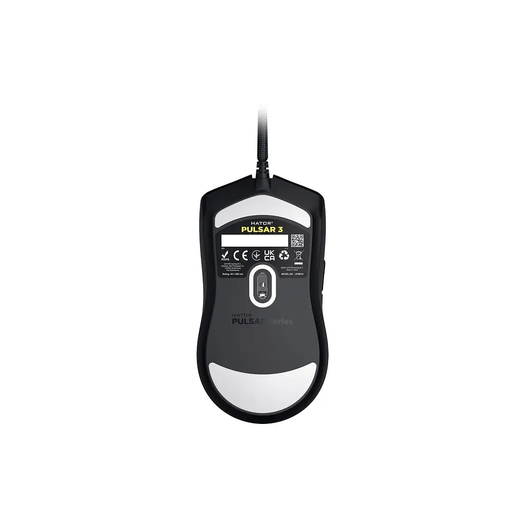 Мишка Hator Pulsar 3 USB Black (HTM610) - фото 6
