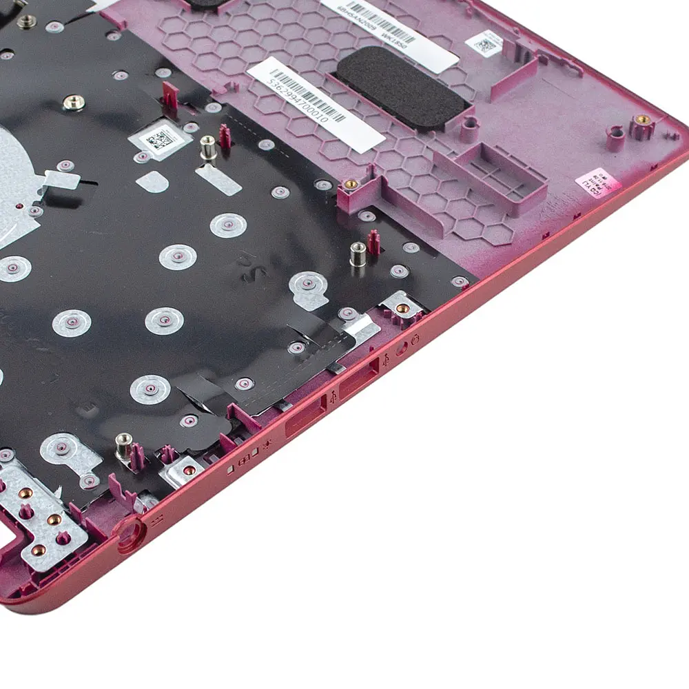 Корпус верхня кришка для Acer Aspire A515-52G, Червоний, (6B.H5AN2.009, топкейс+клавіатура з підсвічуванням, C Cover, Оригінал) - фото 4