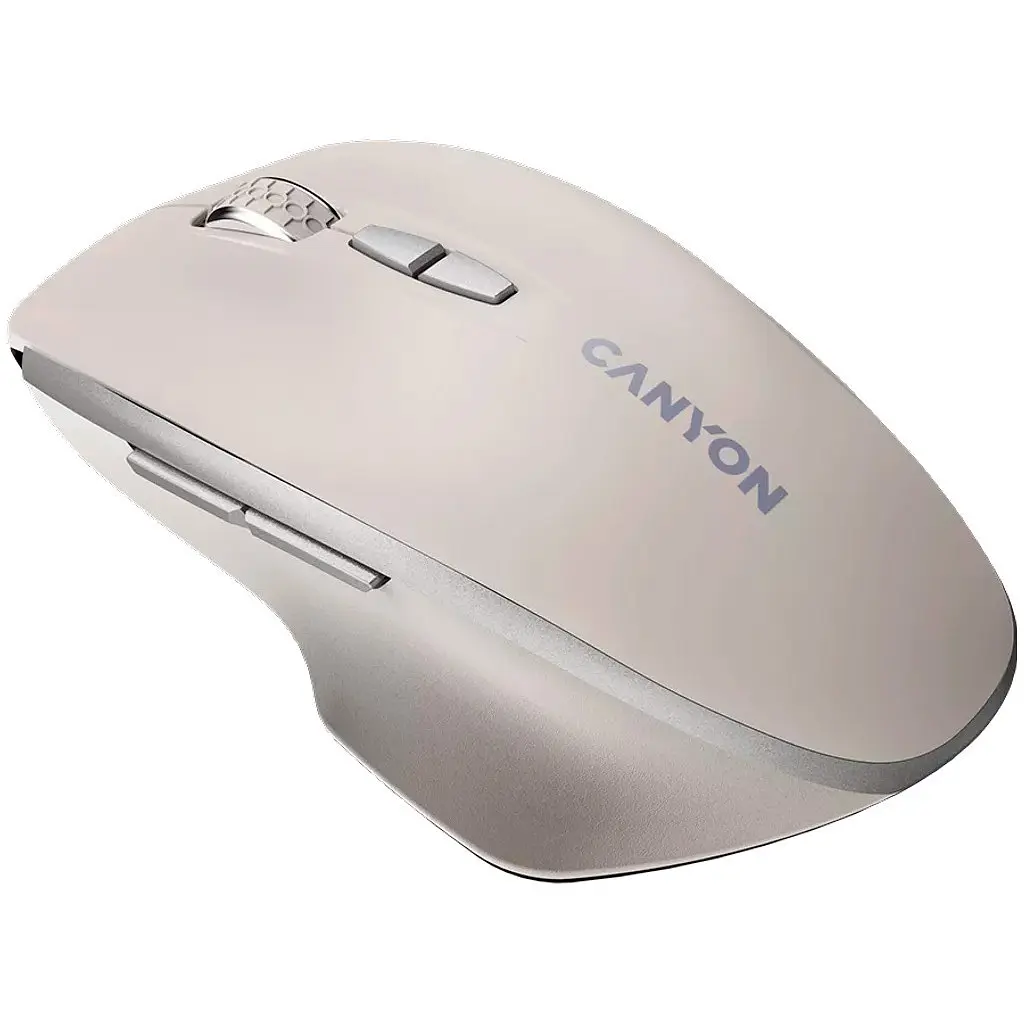 Мишка Canyon MW-21 Wireless Blue LED Cosmic Latte (CNS-CMSW21CL) - фото 3