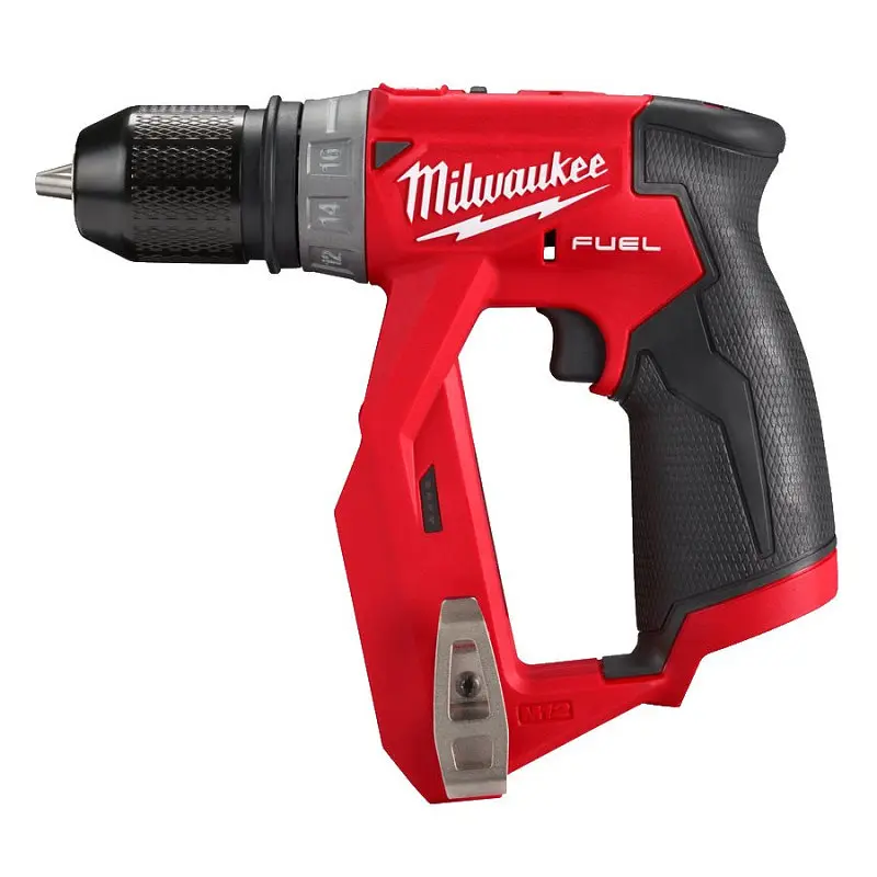 Дриль-шуруповерт акумуляторний безщітковий MILWAUKEE, M12 FDDXKIT-0X, 34Нм (каркас, 4 насадки) - фото 3