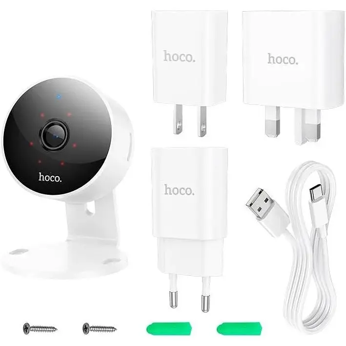 Камера видеонаблюдения Hoco D7 Indoor HD Camera 4MP 1440P 2.4 ГГц беспроводная - фото 6