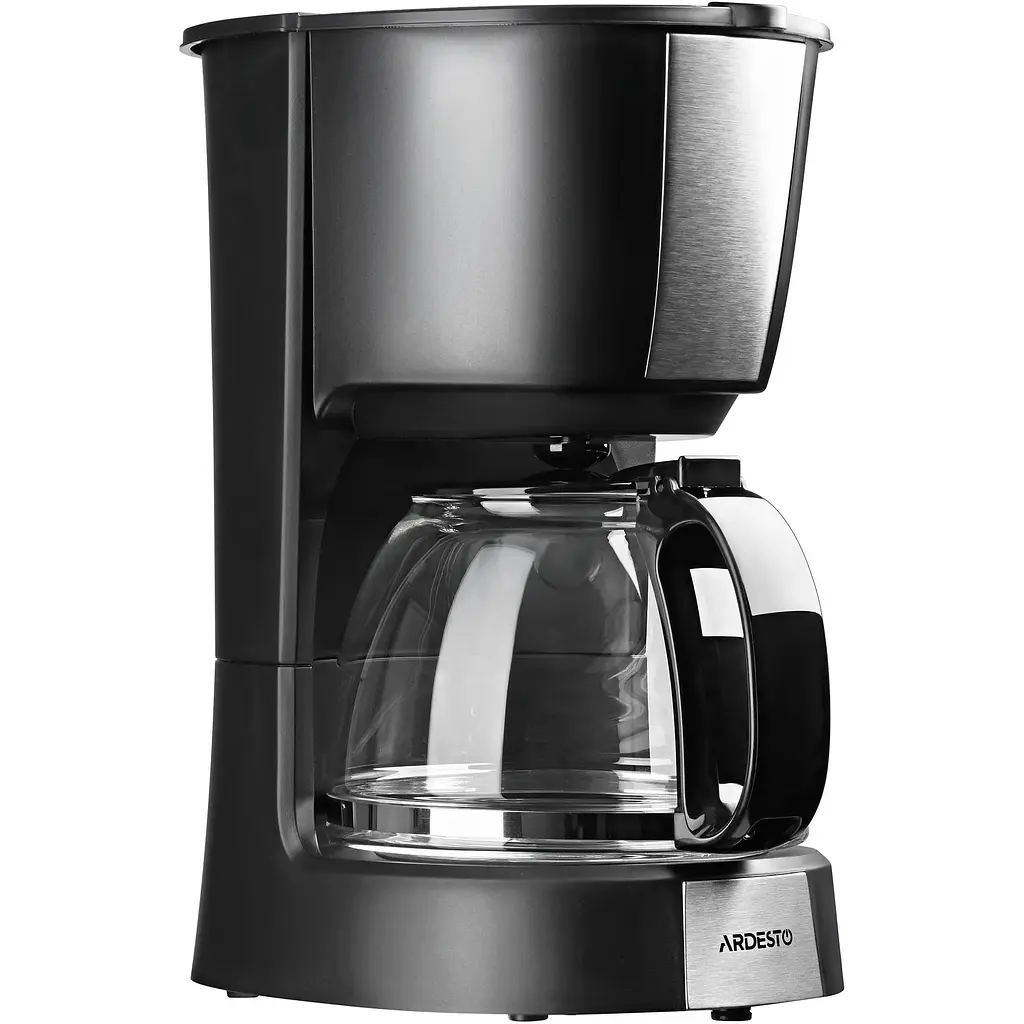 Кавоварка Ardesto крапельна FCM-D2100, 1.2 л мелена чорно-срібляста - фото 3