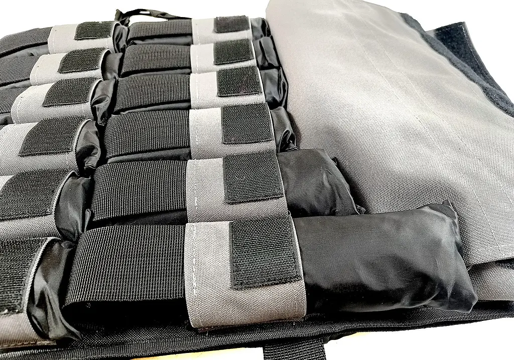 Жилет обтяжувач EasyFit Armor 18 кг набірний з кроком 0,5 кг - фото 4