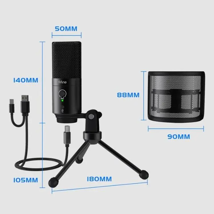 Микрофон Fifine USB (K683A) - фото 10