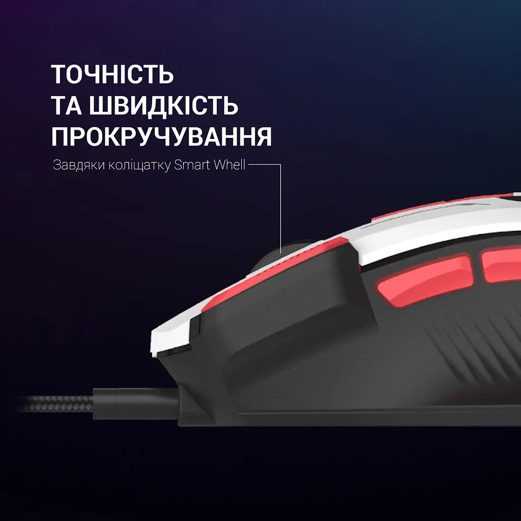 Мишка GamePro GM300W USB White (GM300W) - фото 7