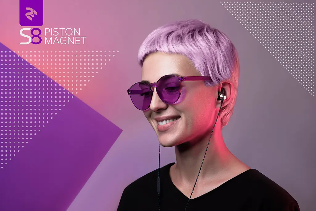 Навушники 2E S8 Piston Magnet Mic Grey (2E-IES8GY) - фото 9