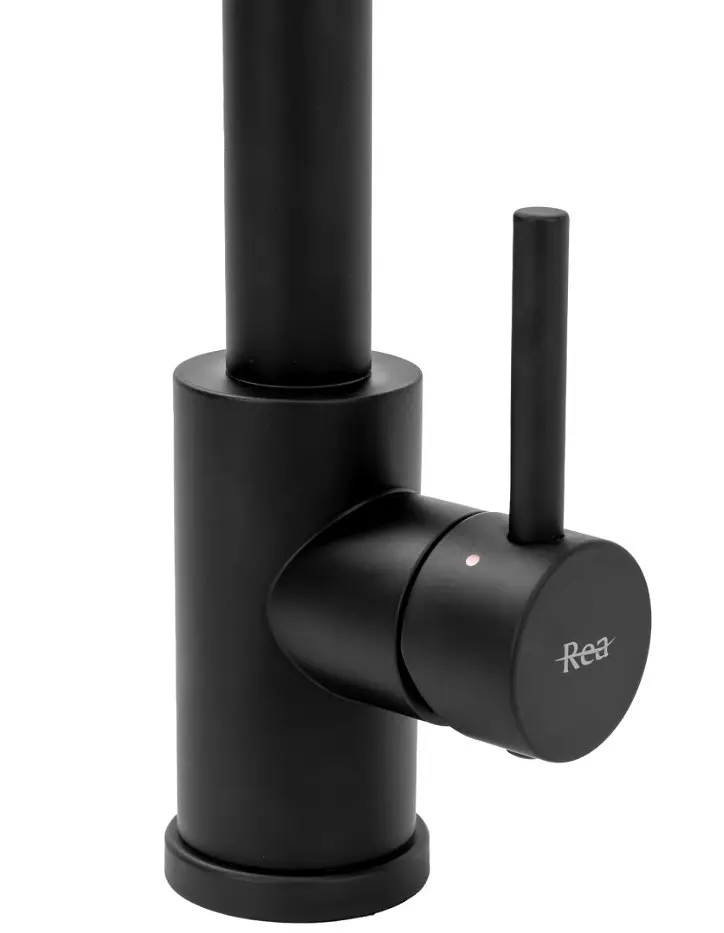 Змішувач для кухні Rea Colin black REA-B4820, Чорний матовий - фото 4