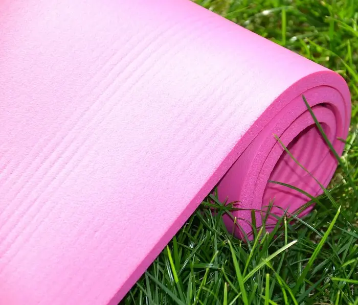 Килимок для йоги та фітнесу Power System PS-4017 NBR Fitness Yoga Mat Plus Pink (180х61х1) (PS-4017_Pink) - фото 9