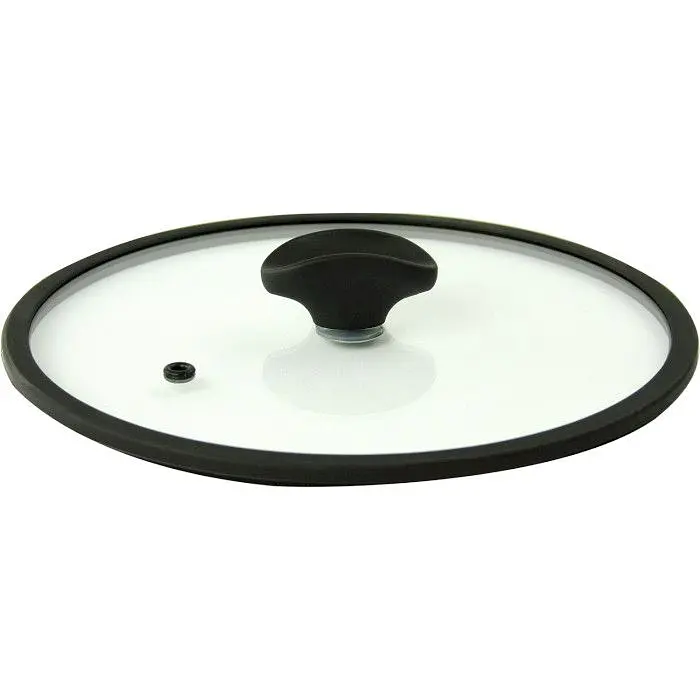 Кришка скляна з силіконовим обідком TVS 24 см (9465124003H901) - фото 2