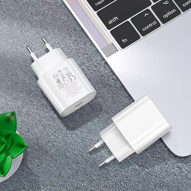Мережевий зарядний пристрій Hoco N22 PD 25w White (760067) [81007] - фото 6