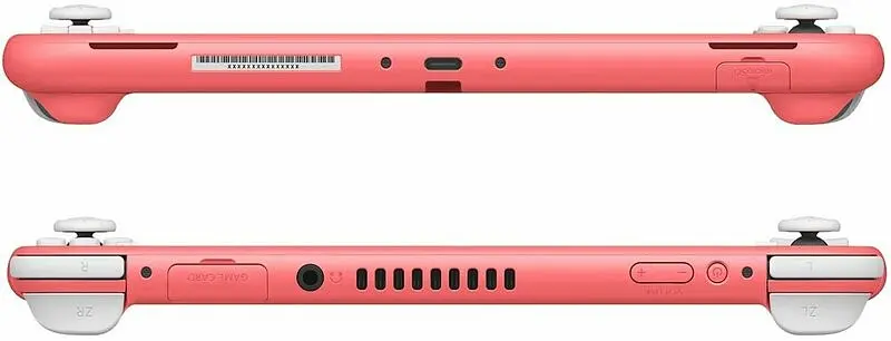 Портативная приставка игровая Nintendo Switch Lite Coral (45496453176) - фото 3