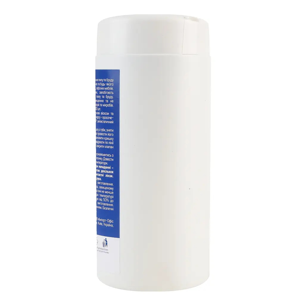 Серветки Buromax Jobmax для оргтехніки, пластику, офісних меблів 100 шт (BM.0803) - фото 4