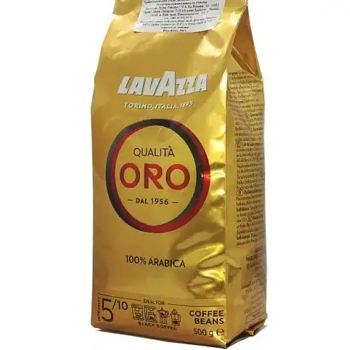 Кава в зернах Lavazza Qualita Oro 500 г (8000070019362)