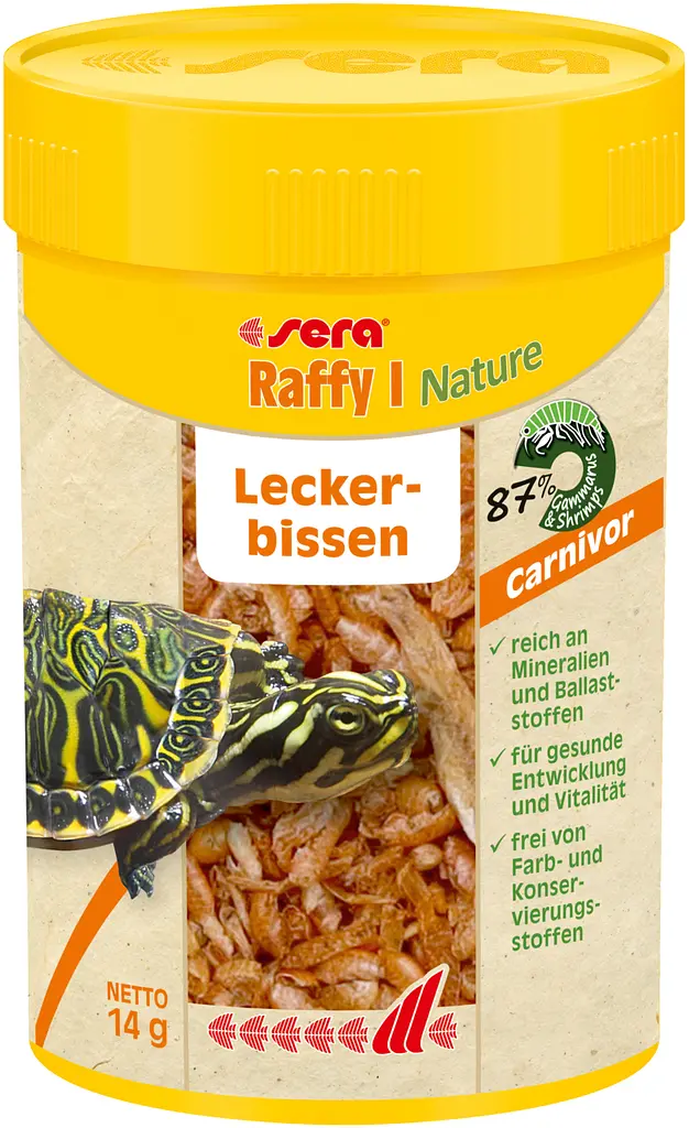 Корм для черепах Sera Raffy I Nature 100 мл (14 г) 17404