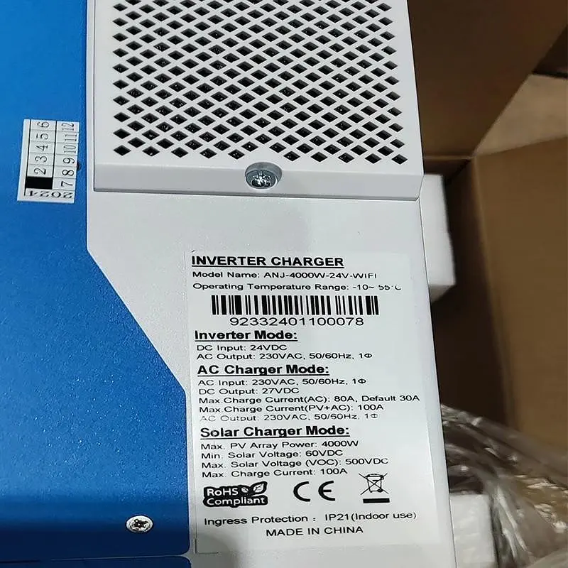 Гібридний сонячний інвертор (hybrid) ANENJI ANJ-4000W-24V - фото 3