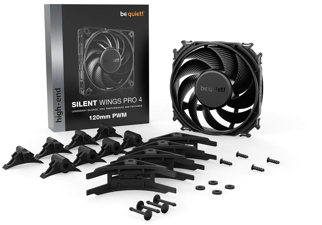 Вентилятор Be quiet! SILENT WINGS PRO 4 120mm PWM (BL098) - фото 4