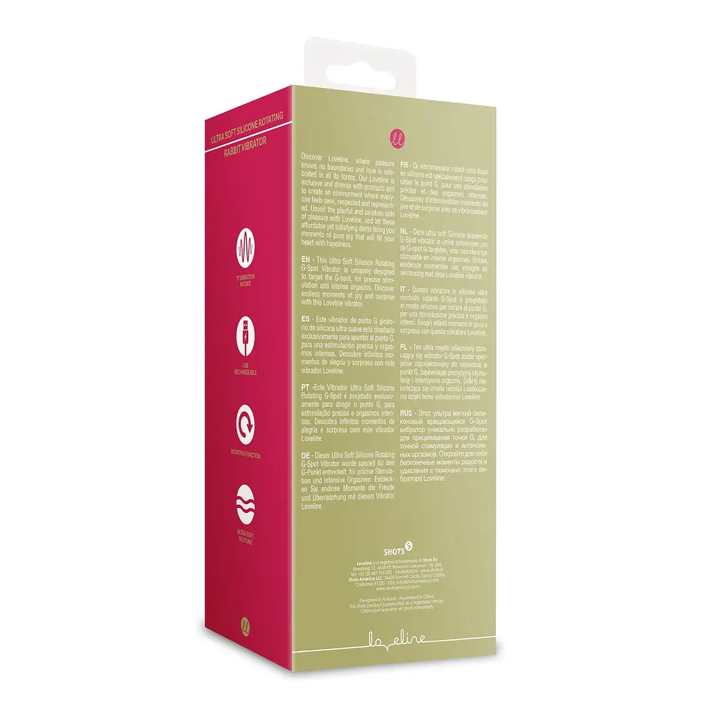 Вибратор-кролик Loveline Ultra Soft Silicone Rotating зеленый - фото 13