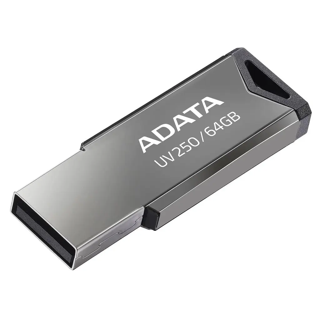 Флеш-накопитель Adata Flash 64Gb USB 2.0 AUV 250 Black (AUV250-64G-RBK) - фото 2