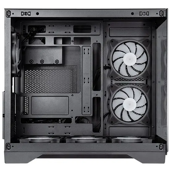 Корпус Chieftec VISIO GM-30B-TG-OP ATX, без БЖ, Black (GM-30B-TG-OP) - фото 4