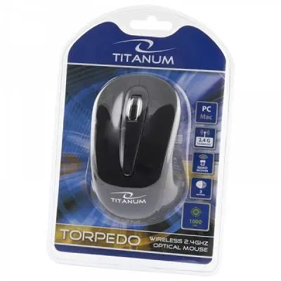 Мишка Esperanza (Titanum TM104K Black) - фото 4