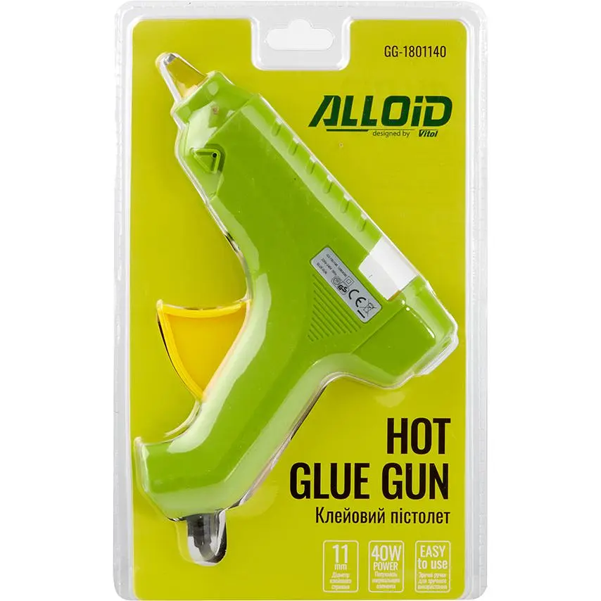 Клеевой пистолет Alloid Building Tools 40 Вт 11 мм (GG-1801140) - фото 4