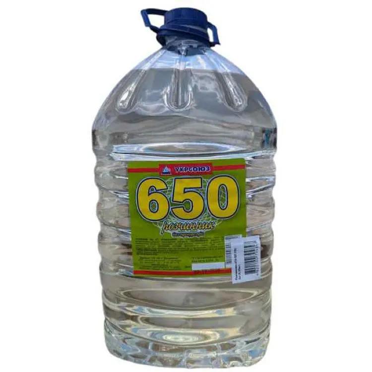 Розчинник 650 УКРСОЮЗ 5л 4,3кг б/п