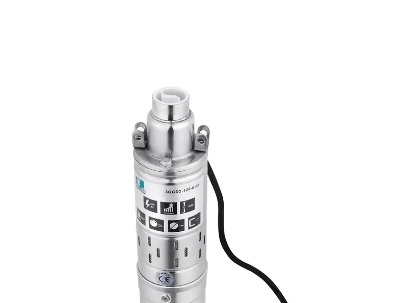 Насос глибинний шнековий Pumpman 3QGD2-125-0.55 кВт Нmax 125 м Qmax 1,8 куб.м 550 Вт - фото 2