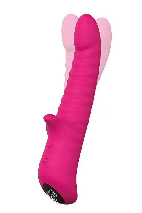 Вібратор Dreamtoys Vibes Of Love Honey Bear 21.5 см рожевий - фото 3