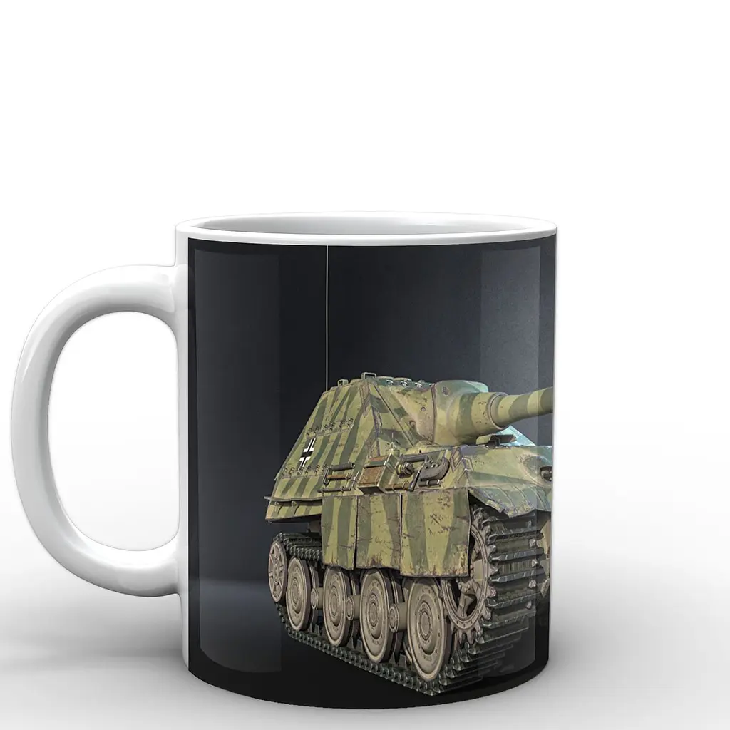 Кухоль GeekLand World of Tanks танк WT.02.065 330 мл білий - фото 3