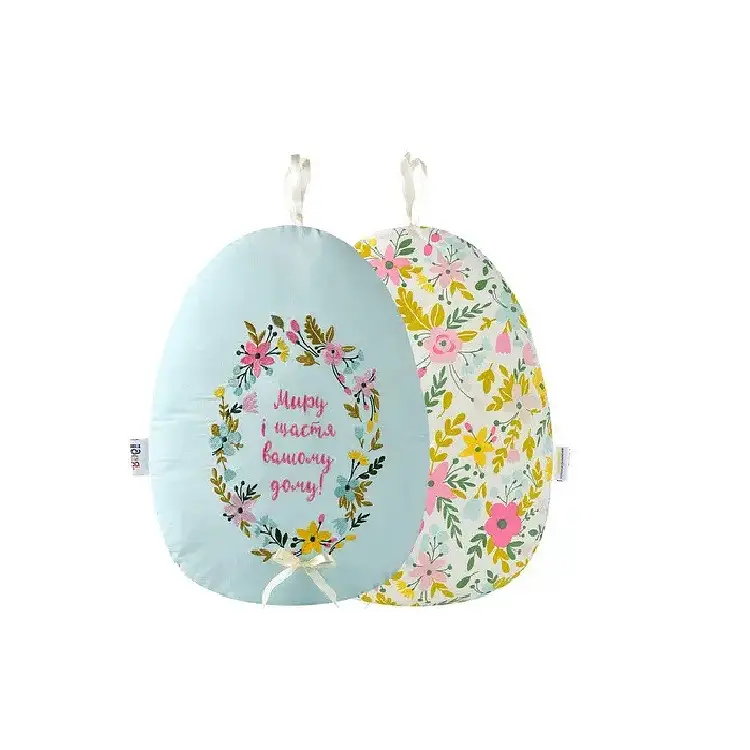 Подушка декоративная Ideia Пасхальное яйцо, 45х33 см, мятный (8-33218) - фото 1