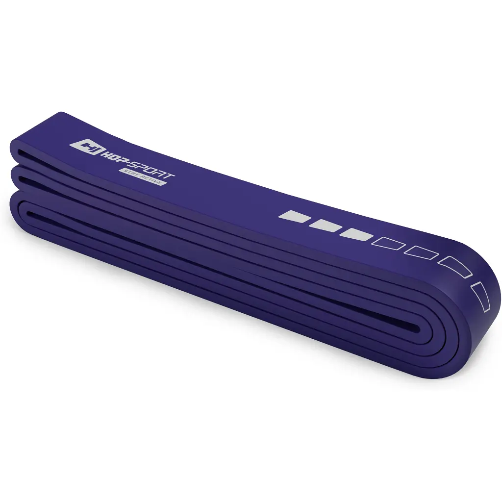 Резинка для фитнеса Hop-Sport 16-39 кг HS-L032RR фиолетовая - фото 2