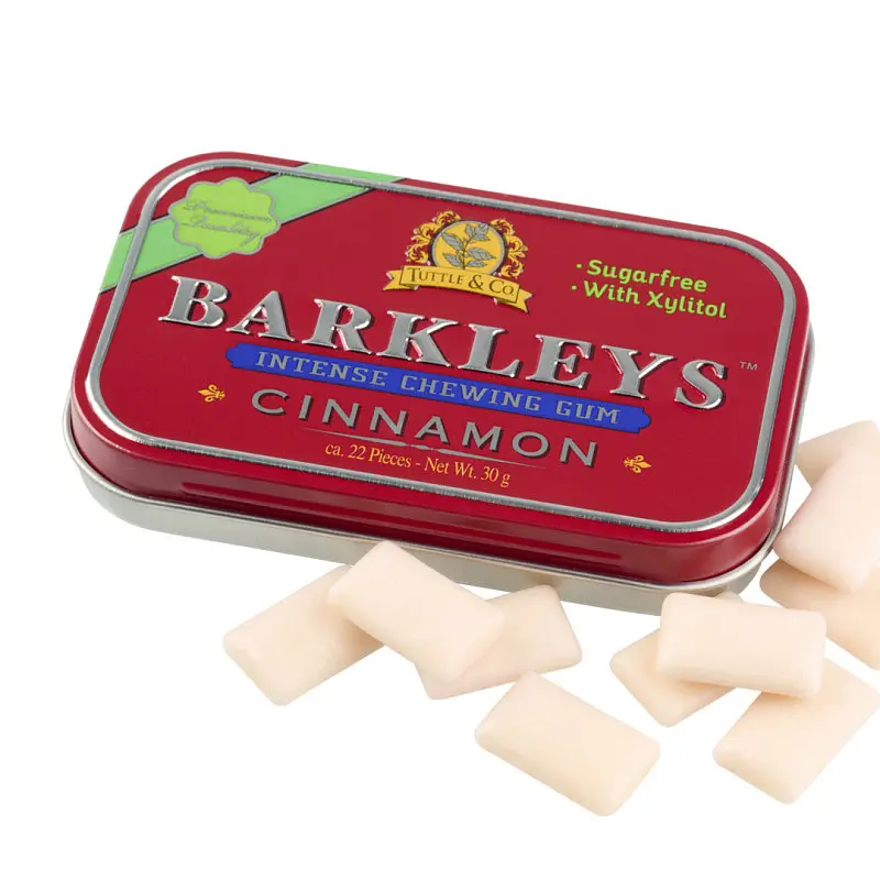 Жувальна гумка Barkleys Sugar Free Gum Xylitol Cinnamon 30г - фото 2