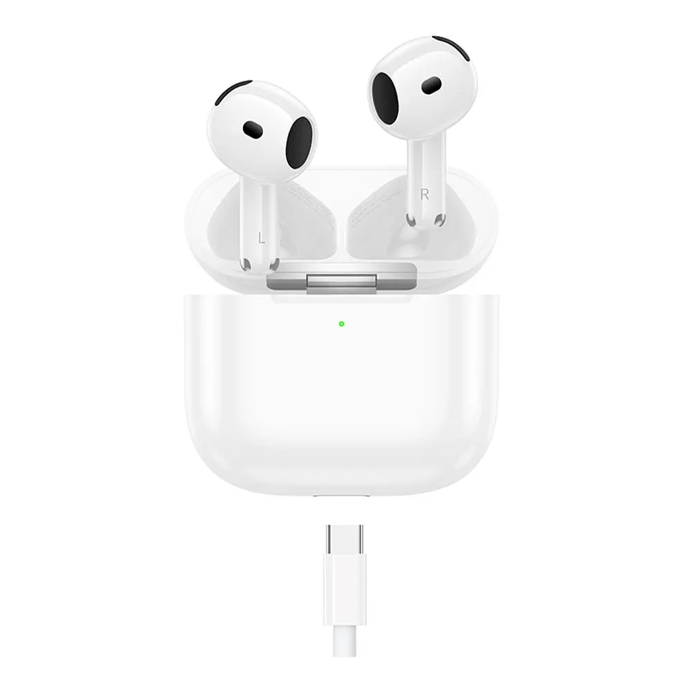 Бездротові TWS навушники Hoco EW85 ANC Bluetooth V5.4 300mAh Type–C White (37933_3665292) - фото 6
