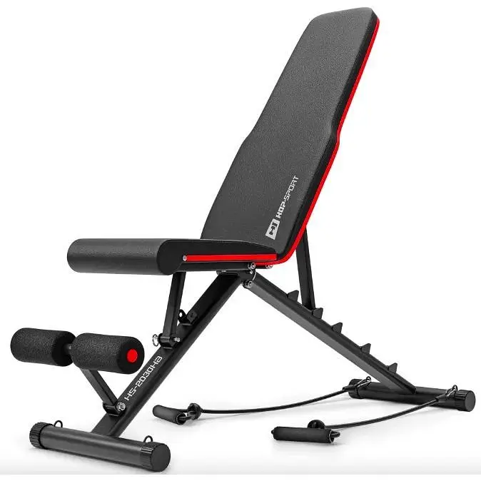 Набор Elitum Titan гантели со скамьей Hop-Sport HS-2030 HB 2х31 кг - фото 2