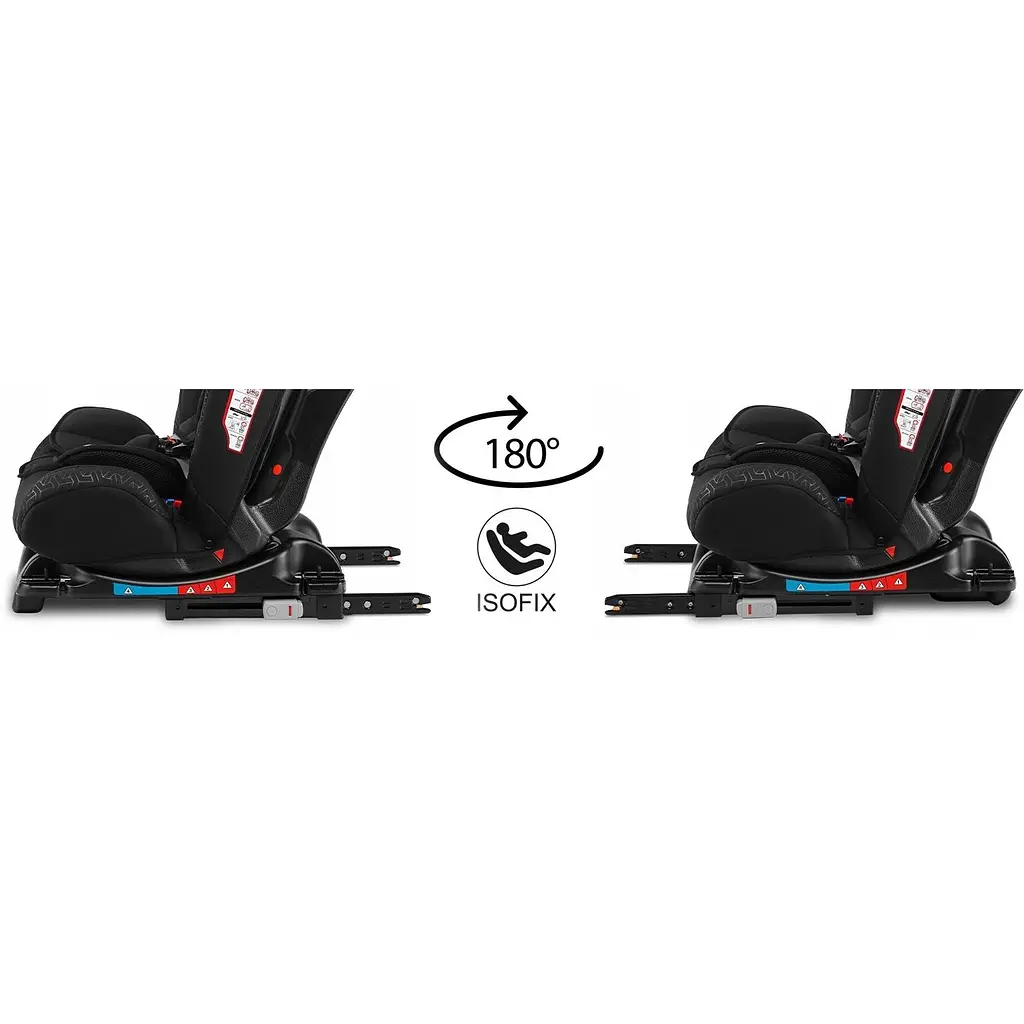 Автокресло Lionelo Sander Isofix 0-36 кг Black - фото 5