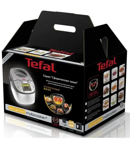 Мультиварка Fuzzy Logic, 750Вт, чаша-5л, електронне керув., пластик, сірий Tefal kuh0015031 - фото 10