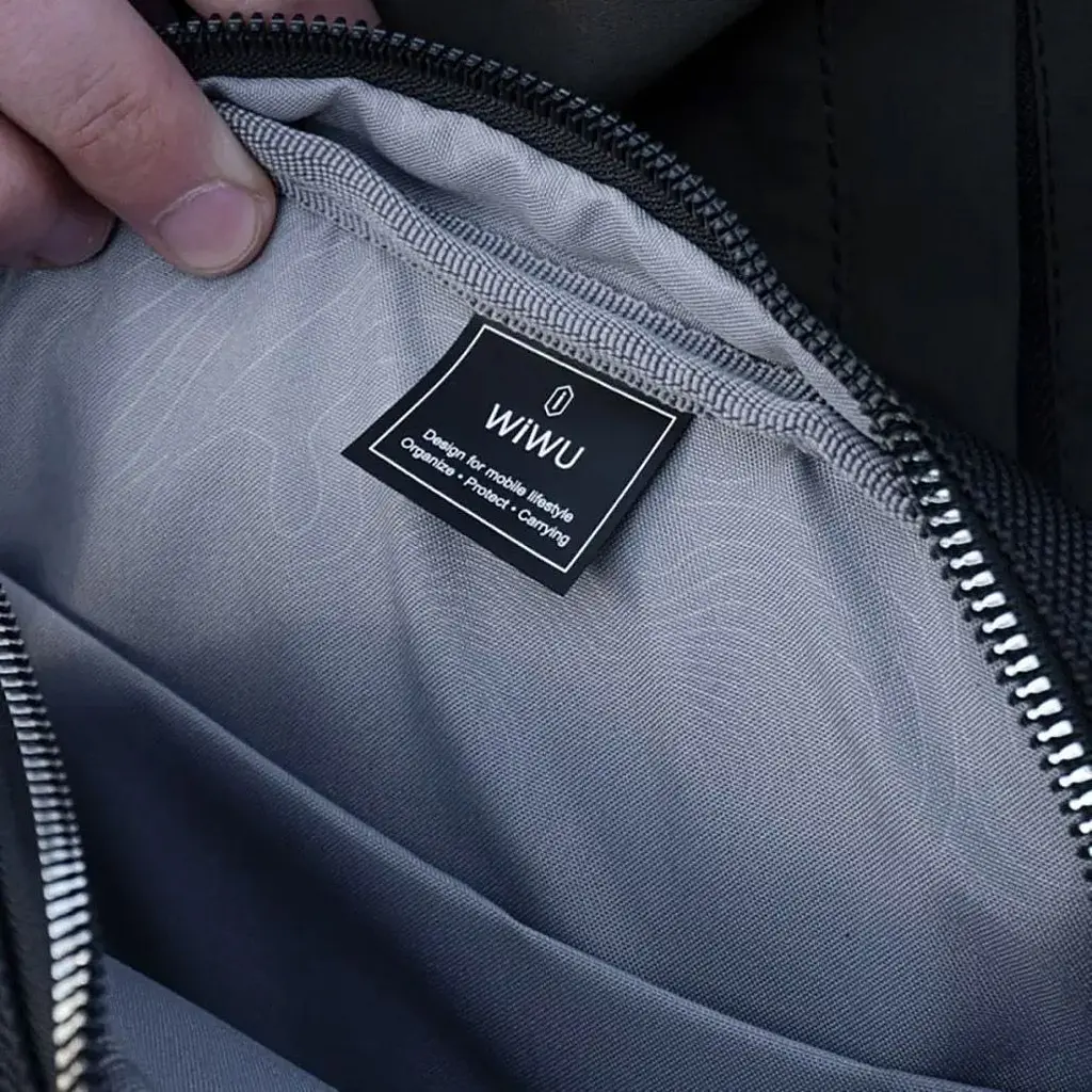 Сумка WiWU Hali Sling Black [163546] - фото 9