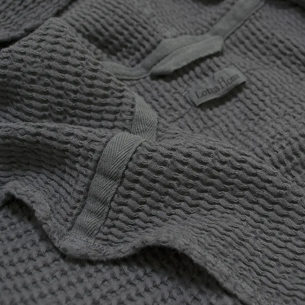 Халат Lotus Home - Rius antrasit антрацит S/M - фото 5