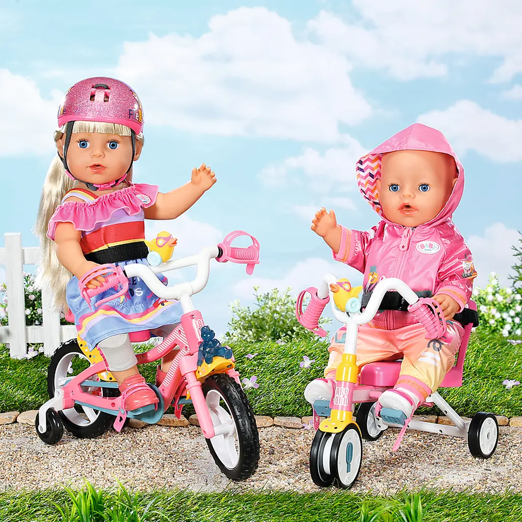 Триколісний велосипед для ляльки Baby Born Пригоди з Бертою (834299) - фото 4
