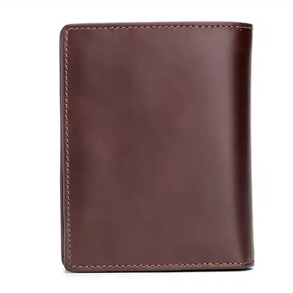 Мужской кожаный кошелек BULL 12х9.5х2.5 см acs0029248 - фото 5